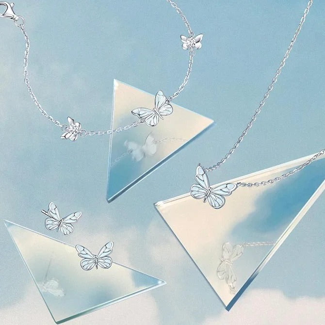 Naszyjnik Dream Blue Butterfly