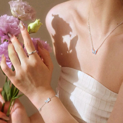 Naszyjnik Dream Blue Butterfly