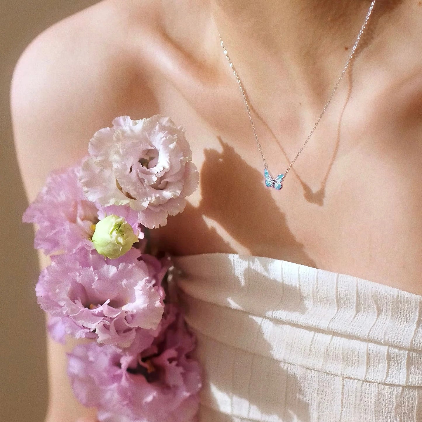 Naszyjnik Dream Blue Butterfly